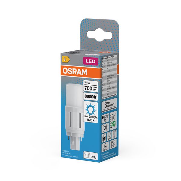 DULUX LED D13 VT EM 5.5W 865 G24D OSRAM image 2