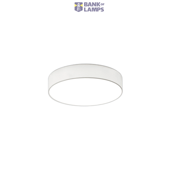 Lugano LED ceiling lamp 30 cm white image 1