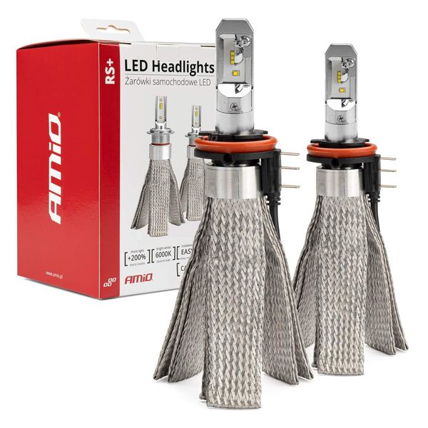 LED Headlights RS+ Series H15 50W  AMIO-01080 image 1