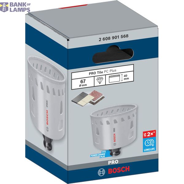 PRO Tile PC Plus Hole Saw, 67 mm image 2