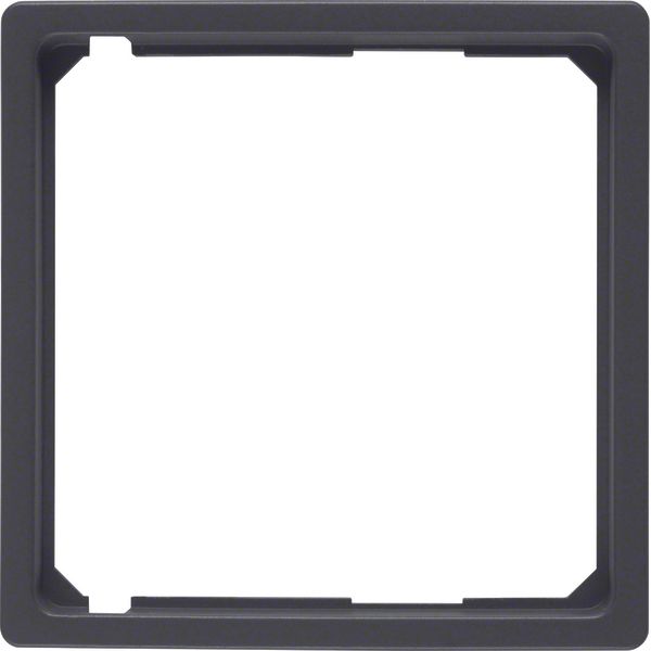 Intermediate ring for central plate, Q.1/Q.3, ant. velvety, lacq. image 1