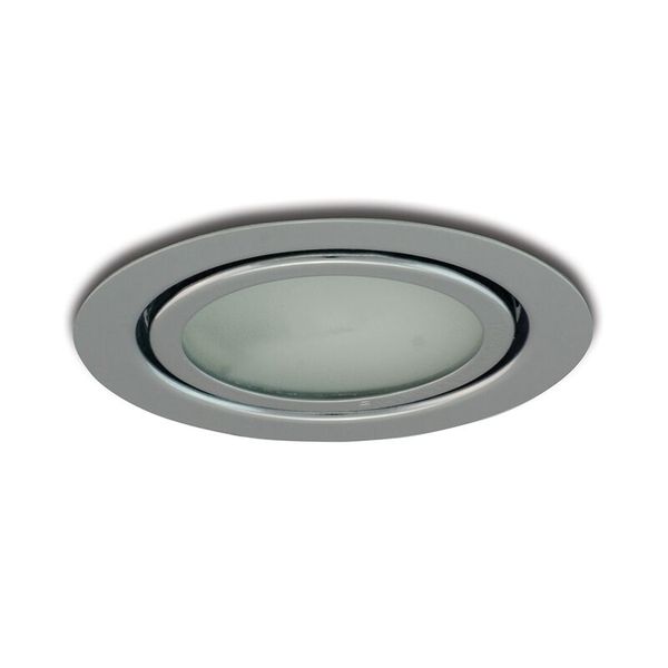 PANLUX Luminaire NPZ-G420/CH 20W G4 12V halogen ceiling fixed IP20 glossy chrome image 1