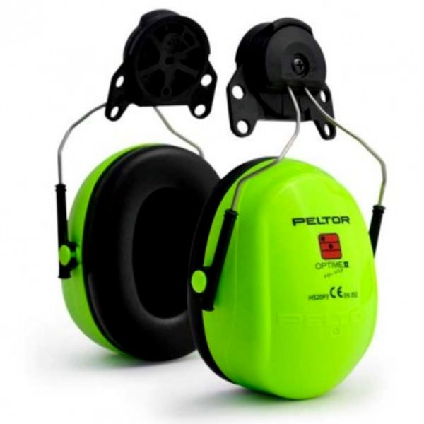 3M™ PELTOR™ Optime™ III Earmuffs, Hi-Viz, Helmet Mounted, H540P3E-475- image 3