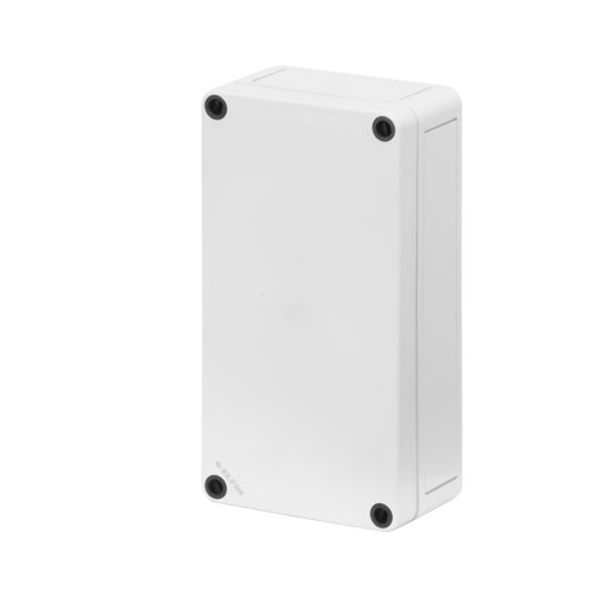 Polycarbonate push-button enclosure 94x180x57, undrilled image 1