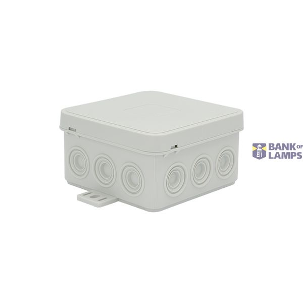 Puszka n/t 75x75x41 IP54 12-wl  V5 popiel image 1
