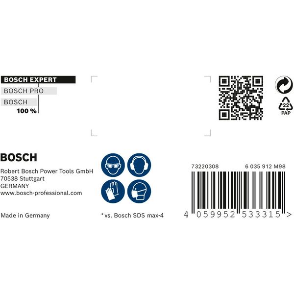 EXPERT SDS max-8X Hammer Drill Bit 32 x 800 x 920 mm image 1