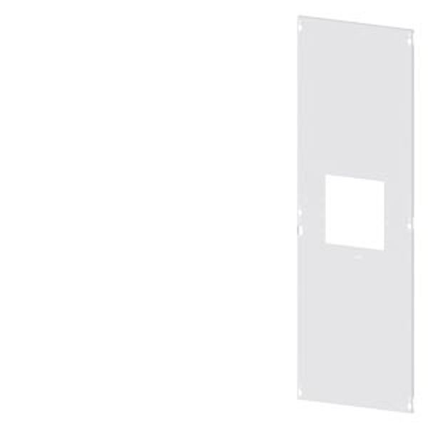 door 3WA size 2, (3-pole), IP54, hinge: right, lock: twist lever, W: 600 mm image 1