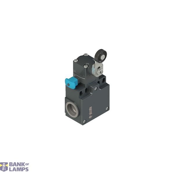 Position switch with roller lever and reset device image 1