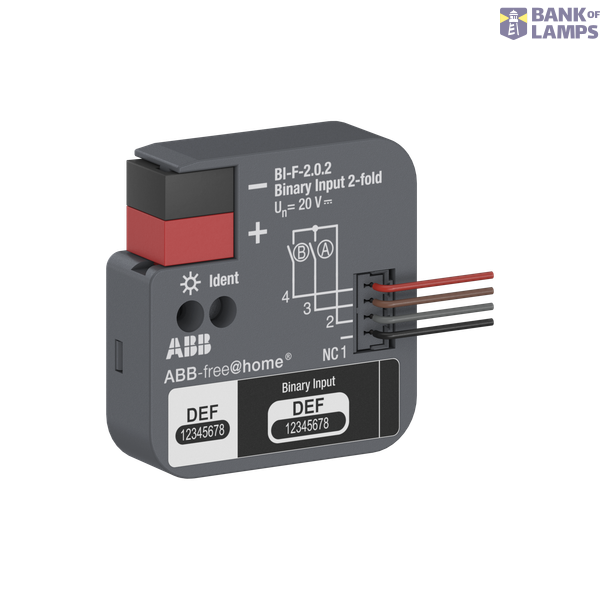 BI-F-2.0.2 Binary input, 2f, UP image 2