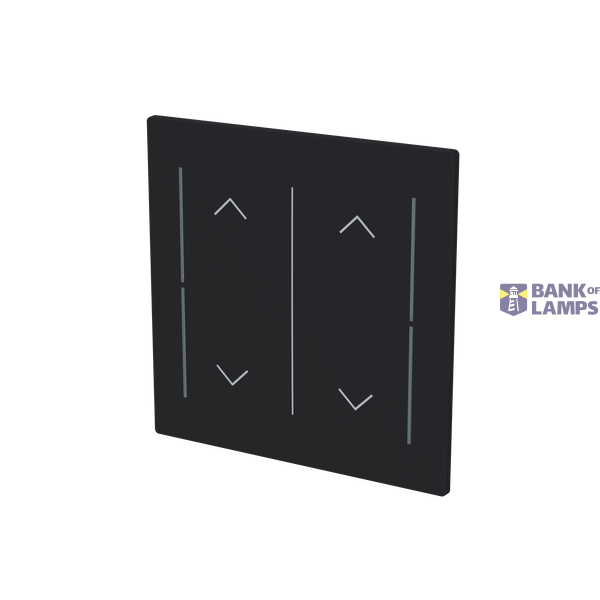 LFAW/A.2.70.1-45M Cover plate with legend with Symbol "arrows" black matt - Trevion® image 2
