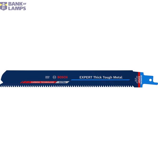 EXPERT Thick Tough Metal S1155CHC Reciprocating Saw Blade 1-pc image 1