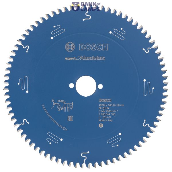 Circular saw blade Expert for Aluminium 240 x 30 x 2,8 mm, 80 image 1