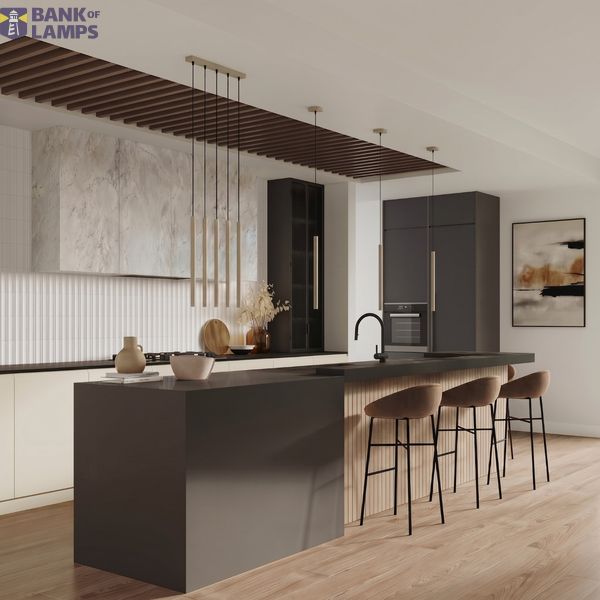 Pendant lamp PASTELO 3P taupe image 8