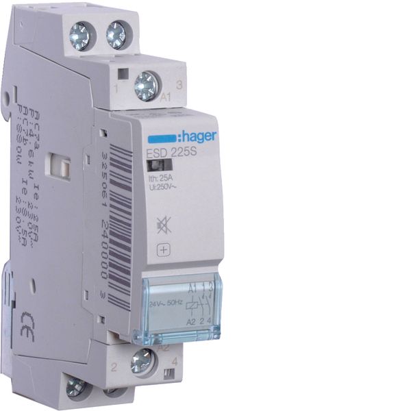 Humfree Contactor 25A, 2NO, 24V image 1
