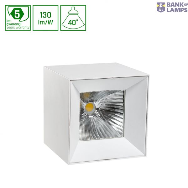 CEL ZOSMA 3 830 27W 230V 40deg White MESH image 1