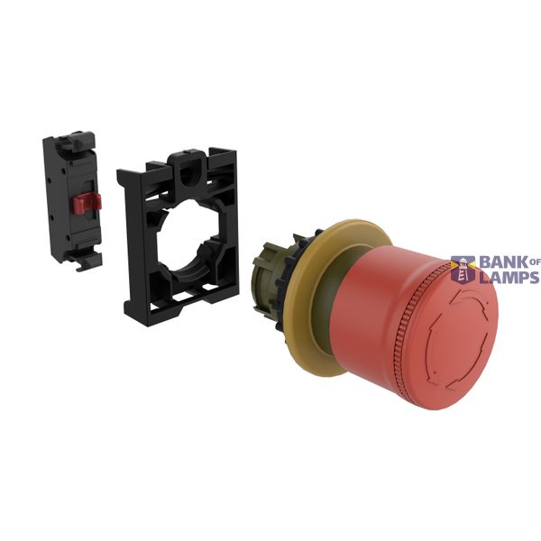 Emergency stop/emergency switching off pushbutton, turn-release, 30 mm image 7