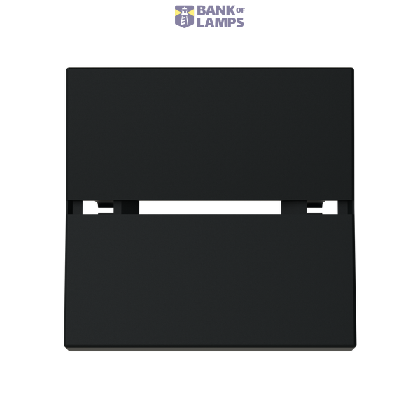 Rocker cover without symbol - 2M - Matt Black image 1