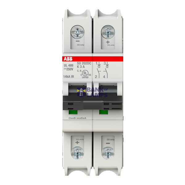 SU202DC-K3 Miniature Circuit Breaker image 1