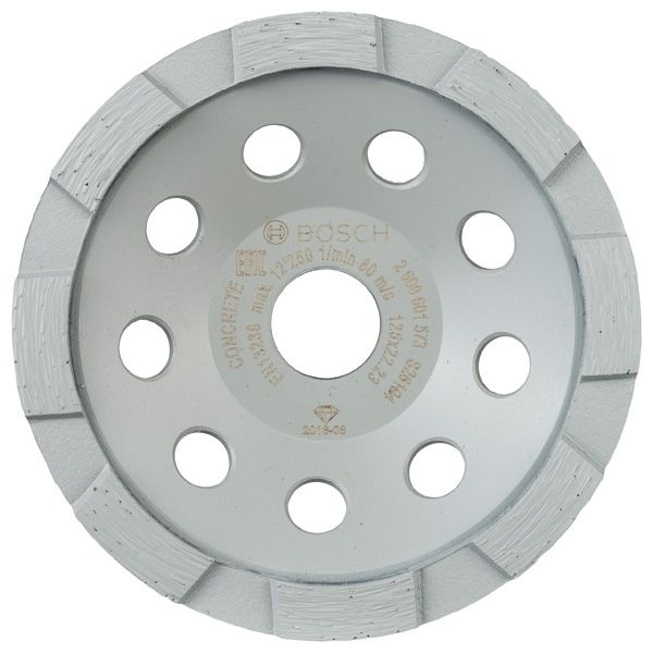 Diamond Cup Wheel Standard for Concrete125x22.23x5 image 2