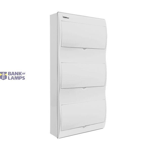 Surface-mounted distribution board RN-36/B Fala (N+PE) image 1