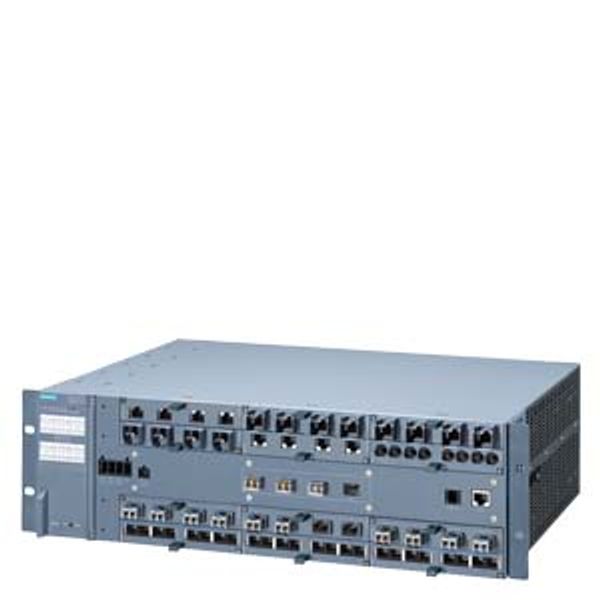 SCALANCE XR552-12M man., L2 switch, 4x SFP+, 12x for MM, PoE, rear ports image 3