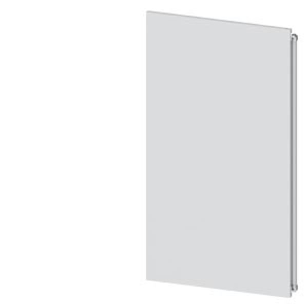 ALPHA, door half, left, IP55, H: 950 mm, W: 525 mm, RAL 9016, protection class 1 image 2