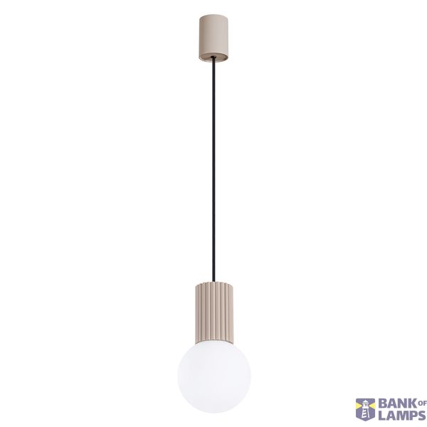 Pendant lamp HALO 1 taupe image 1