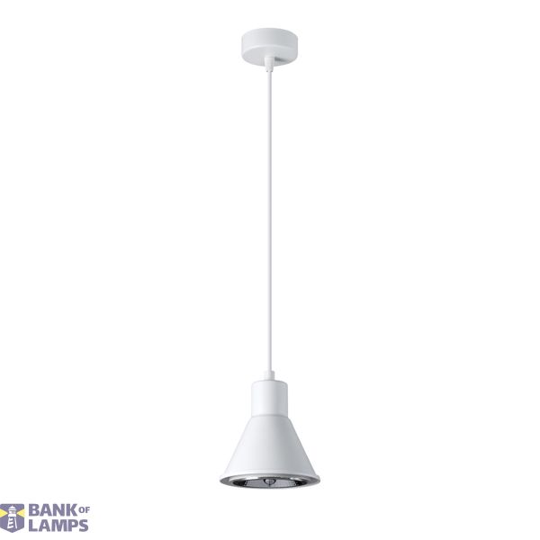 HANGING LAMP TAZILA 1 WHITE ES111 IP20 image 2