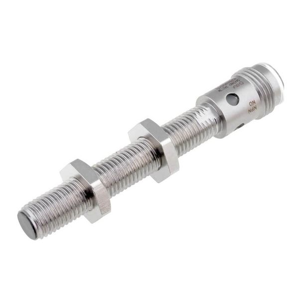 Proximity sensor, inductive, stainless steel, long body, M8, shielded, E2A 7205R image 2