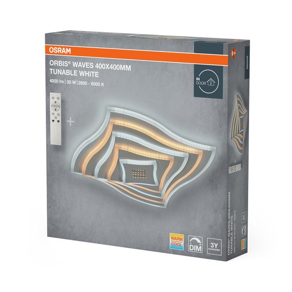 ORBIS WAVES 400X400 30W TW DIMRC WTOSRAM image 2