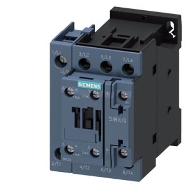 contactor AC-1, 50 A, 400 V / 40 °C, 4-pole, 110 V AC, 50 Hz image 2