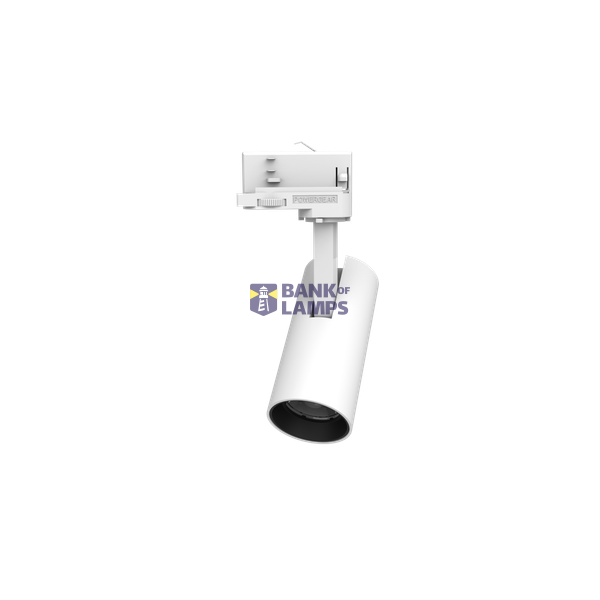 Alcor 3-Circuit Track-mount Spot Light 15W 38° SCT White image 1