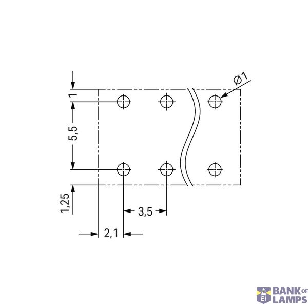 THR PCB terminal block push-button 1.5 mm² black image 3