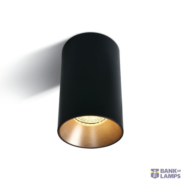 BLACK GU10 10W DARK LIGHT image 1