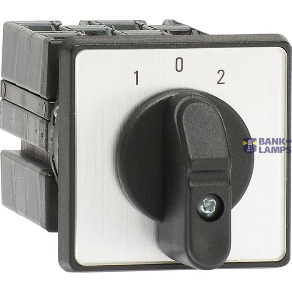 Change-over switch,key operated, with O-position, withdr. in all pos.  image 1