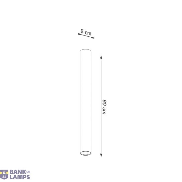SPOT LAGOS 60 BLACK GU10 1X40W IP20 image 4