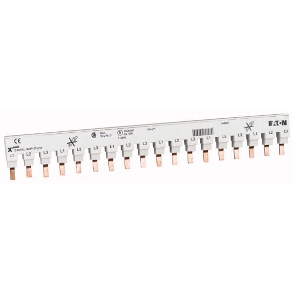 Z-SV/UL-16/3P-3TE/6 Block busbar 3Ph., 6HP, for FAZ-NA, FAZ-RT image 1