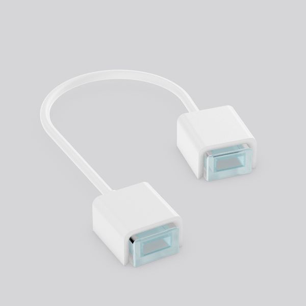 Connecting cable L 600 colour: white image 1