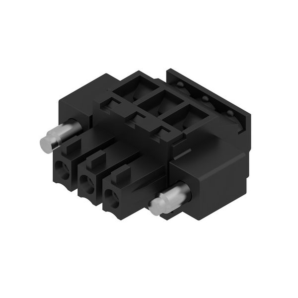 PCB plug-in connector, female plug, 3.81 mm, Number of poles: 3, 90°, Clamping yoke connection, Clamping range, max. : 1.5 mm², Box image 3