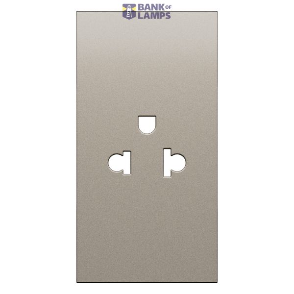 L.NOW - SOCKET COVER EU/US 2P+T 2M CHAMPAGNE image 1