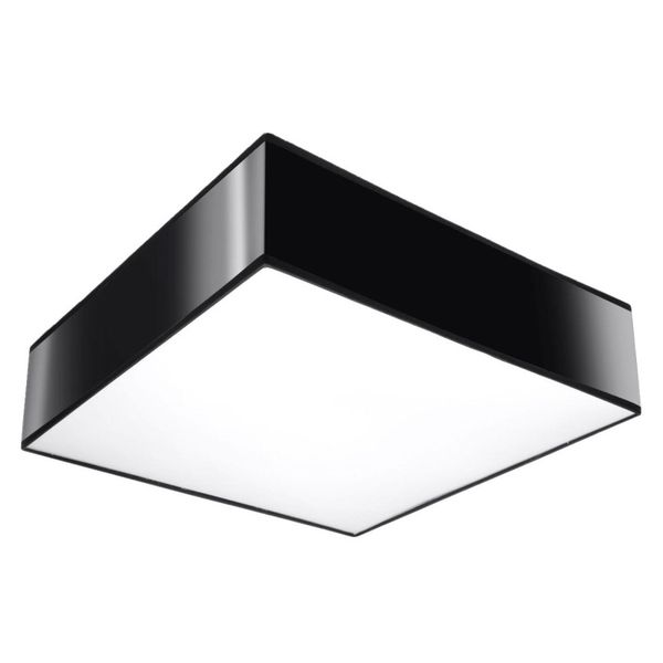 CEILING LAMP HORUS 35 BLACK E27 2X60W IP20 image 1