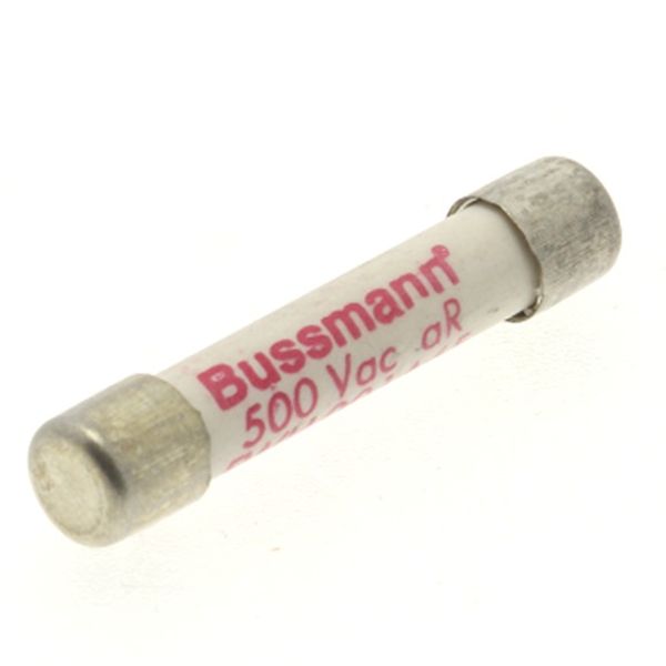 Fuse-link, high speed, 1 A, AC 500 V, 6 x 32 mm, aR, UL image 2