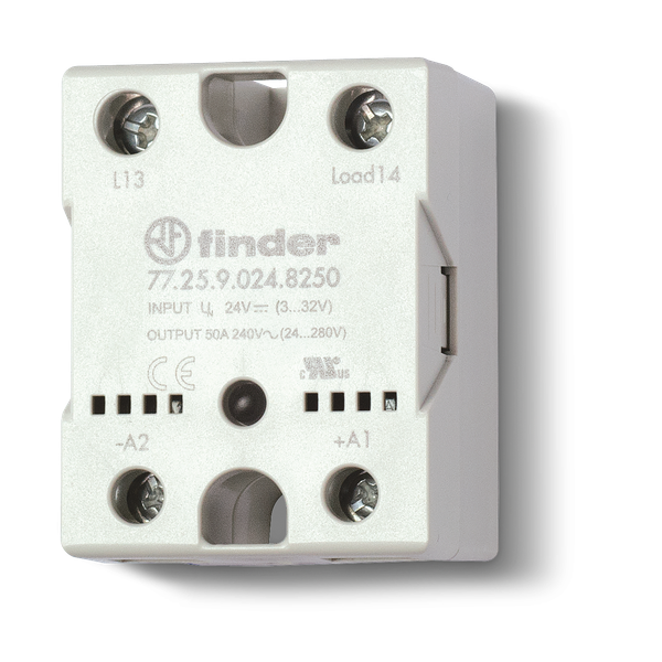 SSR.hockey puck 1NO output 25A/400VAC/input 230VAC Zero-crossing (77.25.8.230.8650) image 2