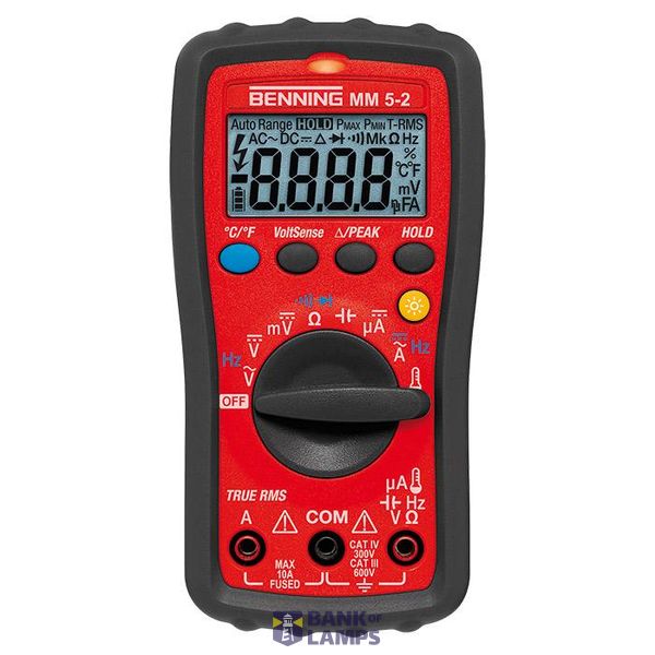 BENNING MM 5-2 Digitale Multimeter TRUE RMS image 1