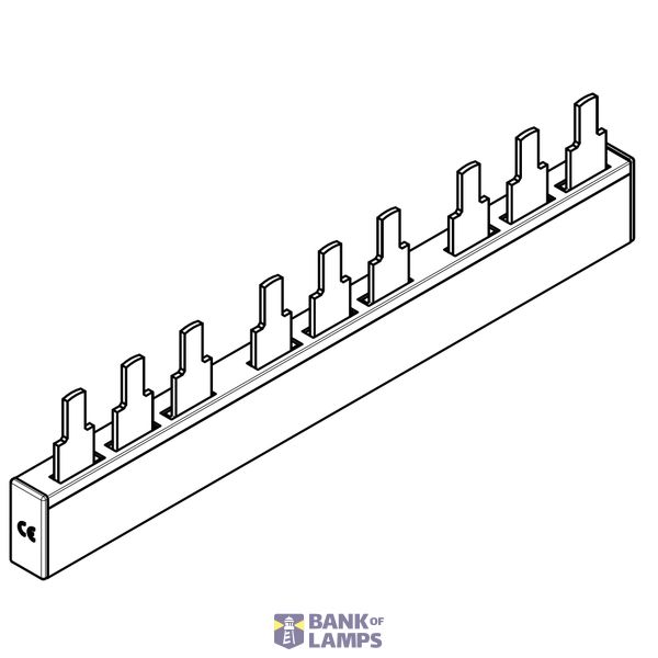 ARROW II-busbar 3xC00 for 3-pole fuse switch image 1