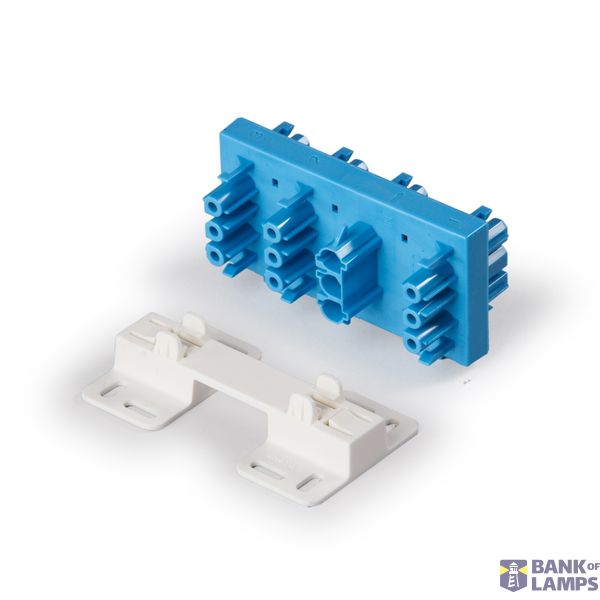 Cable set 2p socket 2x2,5mm� HF blue 6m image 2