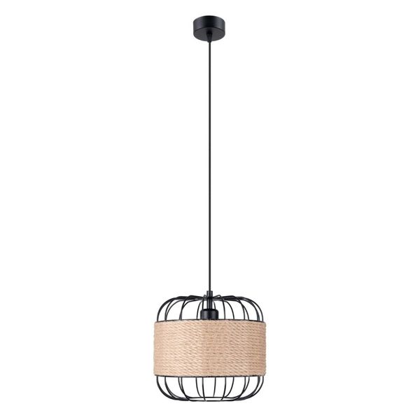 HANGING LAMP FOST BLACK E27 1X15W IP20 image 1