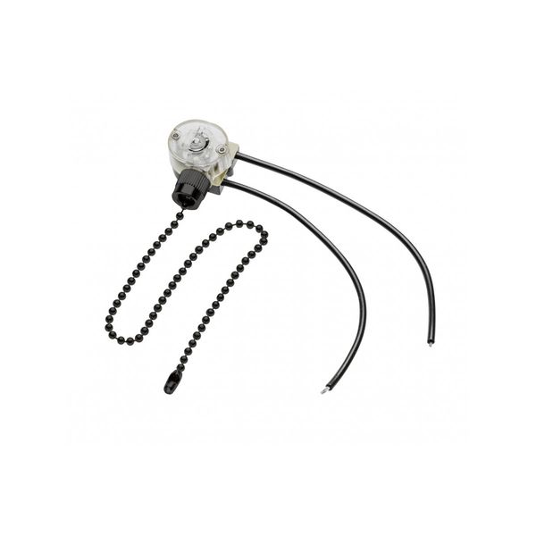 Chain switch, max. 750 W, AC220-240V, black image 1