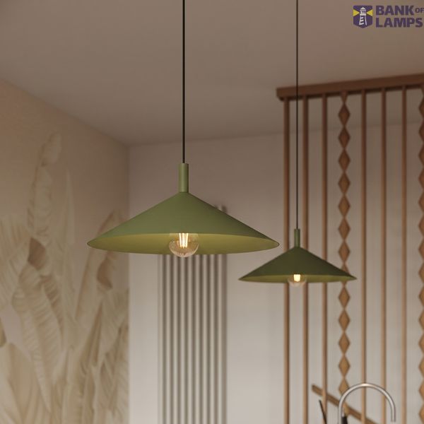Pendant lamp NOX 40 olive green image 5