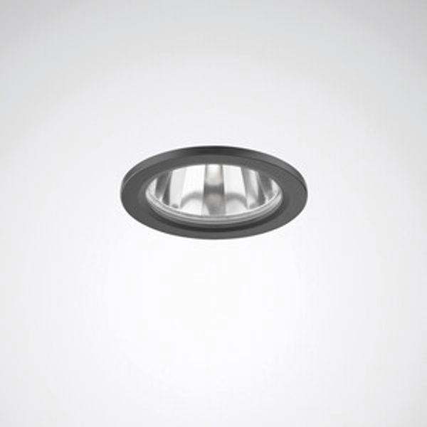 Downlights Inveria Reflector Black around ETDD 24W 2300lm rota.asym. medium wide (RM) IP65 IK07 2 SDCM image 1